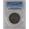 Image 1 : 1861 SEATED LIBERTY HALF DOLLAR