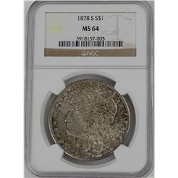 1878-S MORGAN SILVER DOLLAR