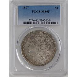 1897 MORGAN SILVER DOLLAR