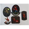 Image 1 : 5 REPRODUCTION FIRE PLAQUES