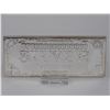 Image 2 : HALF-POUND SILVER CERTIFICATE BAR