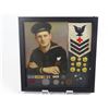 Image 1 : U.S. MILITARY SOLDIER'S SHADOWBOX DISPLAY