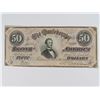 Image 1 : 1860'S CONFEDERATE $50 NOTE