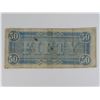 Image 2 : 1860'S CONFEDERATE $50 NOTE