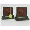 Image 1 : JUDD CAST IRON ABRAHAM LINCOLN BOOKENDS