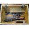 Image 2 : ANTIQUE CARPENTER'S TOOL CHEST