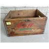 Image 1 : ANTIQUE COTT BEVERAGE WOODEN CRATE