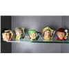 Image 1 : 5 ROYAL DOULTON SMALL TOBY MUGS