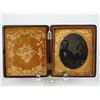 Image 1 : TIN TYPE PHOTOGRAPH IN THERMOPLASTIC CASE