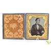 Image 1 : AMBROTYPE PHOTO IN UNION CASE