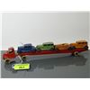 Image 1 : TOOTSIE TOY CAR HAULER WITH CARS
