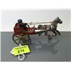 Image 2 : KILGORE CAST IRON HORSE/BUGGY