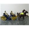 Image 2 : CAST IRON HORSE AND BUGGY