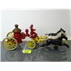 Image 2 : KENTON CAST IRON PUMPER WAGON