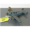 Image 1 : HUBLEY CAST IRON BLUE STAR AIRPLANE