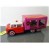 Image 2 : IMPORT TIN LITHO CIRCUS ANIMAL TRUCK
