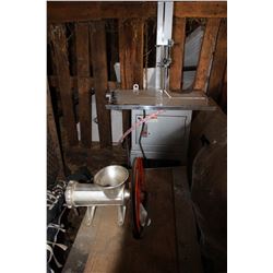Meat Saw and Meat Grinder