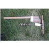 Image 1 : Auger and a Brush Axe