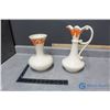 Image 1 : Set of (2) Ceramic Decorative Vases