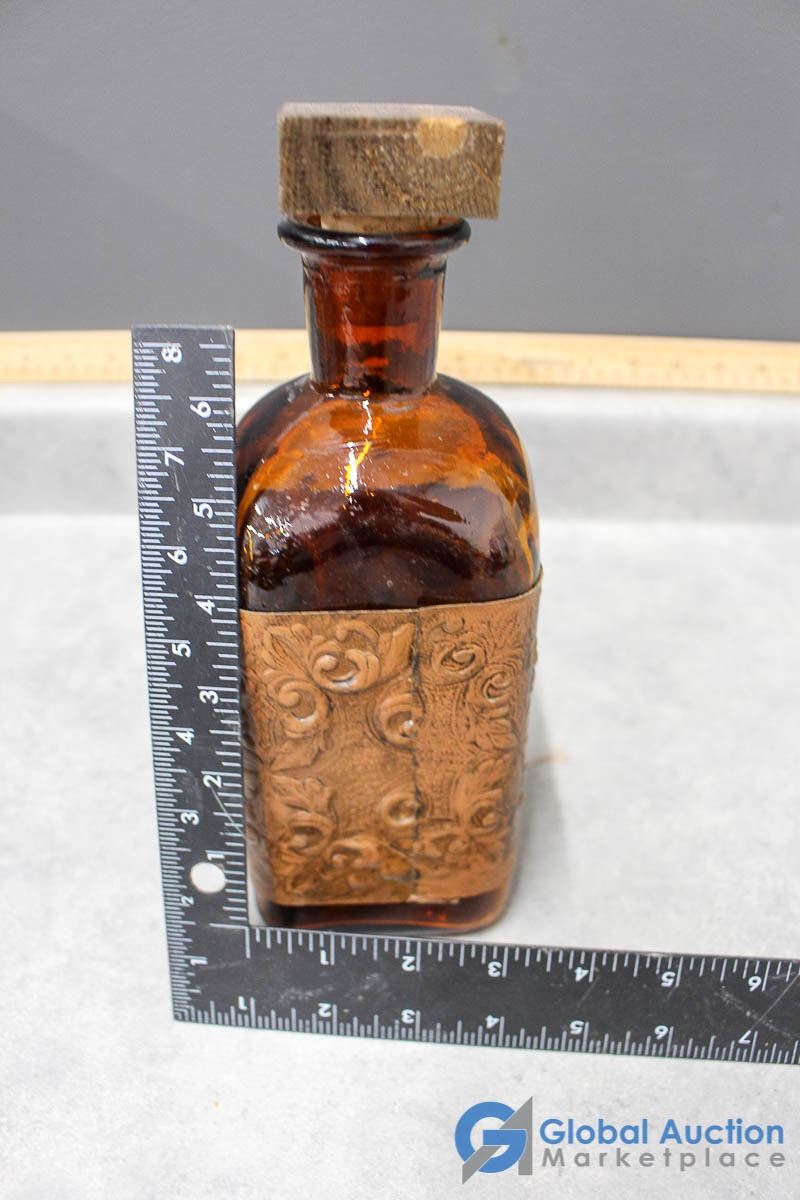 Stevens Comfort Stoneware Bottle & Brown Glass Bottle