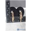 Image 2 : Chandelier Style Earrings w/Stands - Bid Price x7
