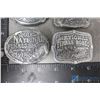 Image 2 : 1996-2000 Small NEW Belt Buckles - BID PRICE x5