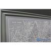 Image 2 : **Framed Map of New York Print