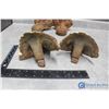 Image 3 : Set of (4) Cast Iron Tub Legs