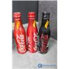 Image 2 : (11) Full Glass & Can Coca-Cola Bottles