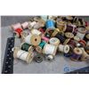 Image 2 : Wooden Thread Spools & Metal Bobbins Collection