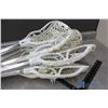Image 4 : (7) Lacrosse Sticks STX Amp & (2) Ball