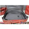 Image 7 : Set of (3) Red Leather First Class Suitcases