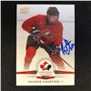 Image 1 : RORKE CHARTIER SIGNED UD TEAM CANADA JUNIORS HOCKEY CARD