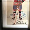 Image 2 : HENRI RICHARD SIGNED HOCKEY PHOTO FRAMED