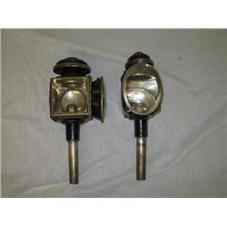 pair of rare 18" Rippon Bros Lanterns