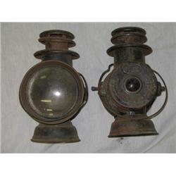2 Dietz 12" Union Driving lamps