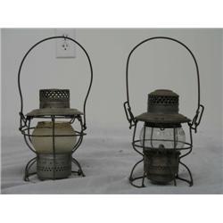 2 NYCS RR Lanterns