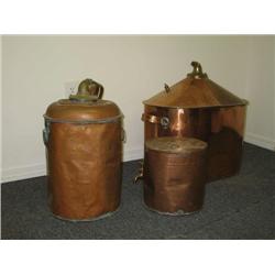 3 piece copper White Lightning still