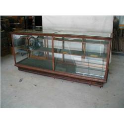 8" long Oak showcase