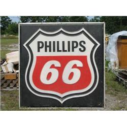 Phillips 66 60" double sided sign
