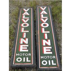 2-Pro Valvoline 60" tall oil signs
