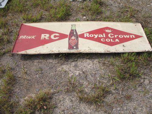 RC Royal Crown Cola 54" x 18" sign
