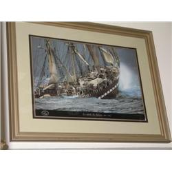 Lesiecledu Belem Full mast ship