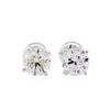 Image 1 : 1.42 ctw Diamond Stud Earrings - 14KT White Gold