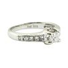 Image 1 : 0.80 ctw Diamond Ring - 14KT White Gold