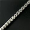 Image 7 : 18kt White Gold 3.48 ctw Diamond Line Tennis Bracelet