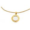 Image 4 : Chanel Gold Chain CC Mirror Drop Pendant Vintage Necklace 95A
