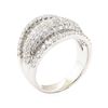 Image 4 : 3.07 ctw Diamond Ring - 18KT White Gold