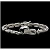 Image 1 : 1.65 ctw Diamond Bracelet - 14KT White Gold