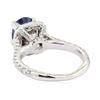 Image 3 : 2.41 ctw Sapphire and Diamond Ring - 14KT White Gold